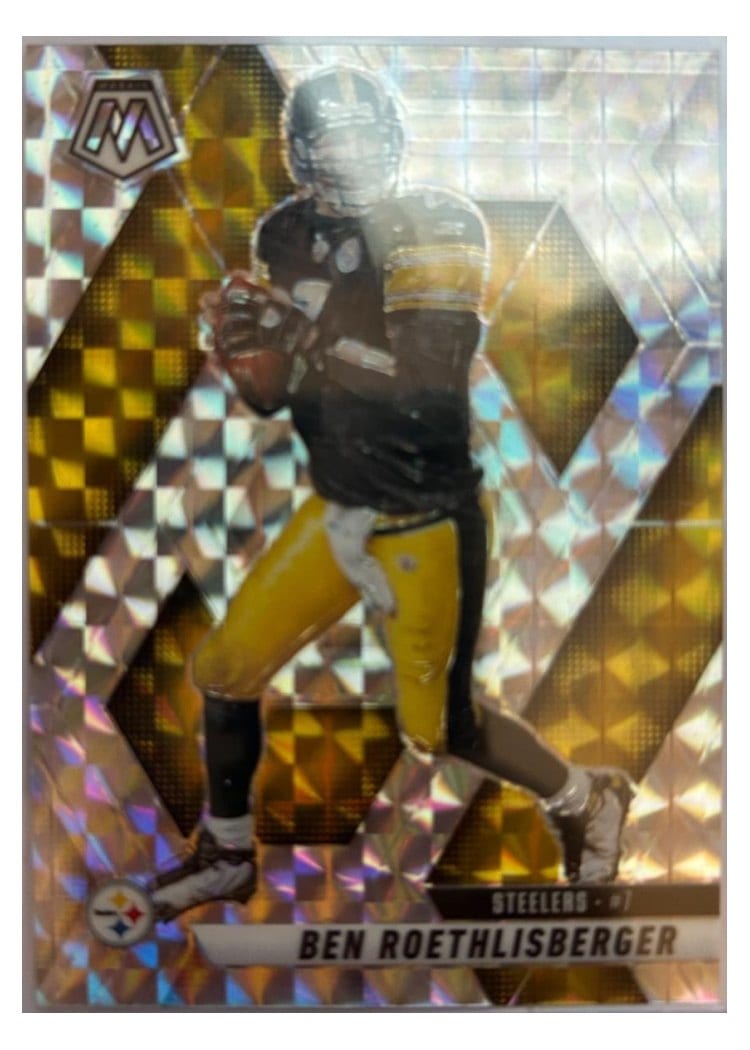 2025 Panini Mosaic Base Set Ben Roethlisberger #9 card