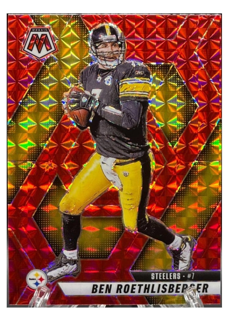 2025 Panini Mosaic Base Set Ben Roethlisberger #9 card