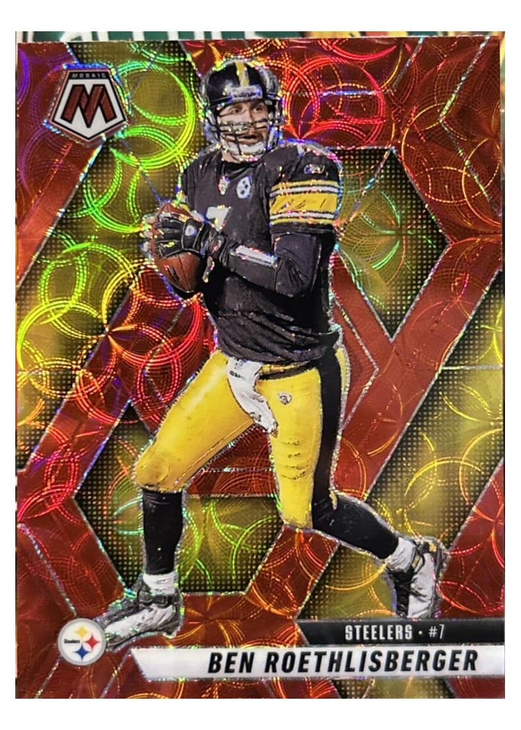 2025 Panini Mosaic Base Set Ben Roethlisberger #9 card