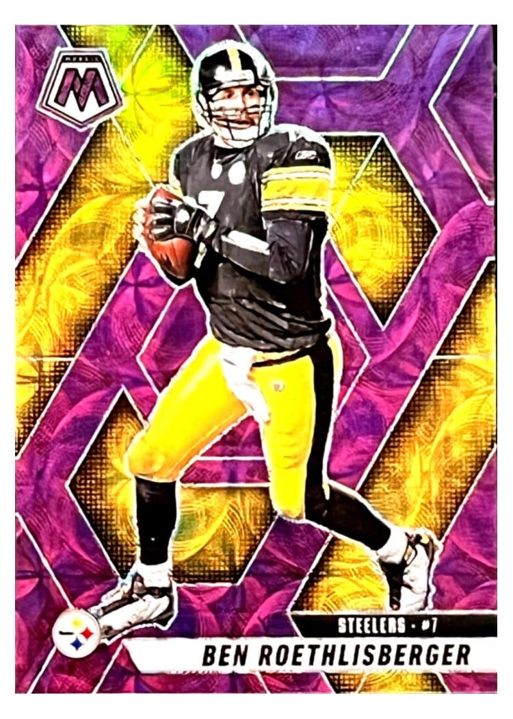 2025 Panini Mosaic Base Set Ben Roethlisberger #9 card