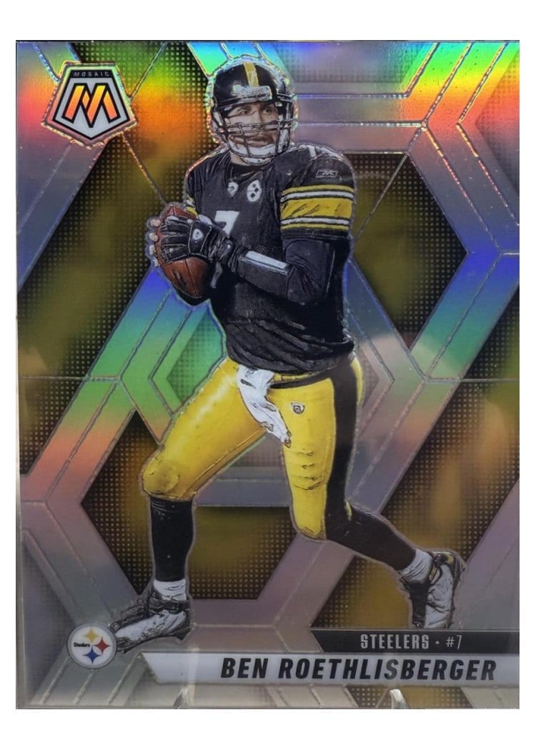 2025 Panini Mosaic Base Set Ben Roethlisberger #9 card