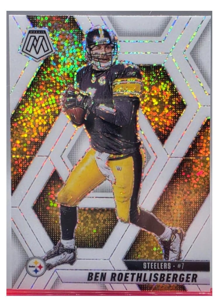 2025 Panini Mosaic Base Set Ben Roethlisberger #9 card