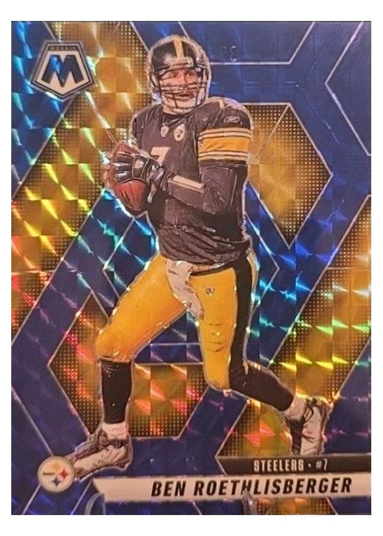 2025 Panini Mosaic Base Set Ben Roethlisberger #9 card