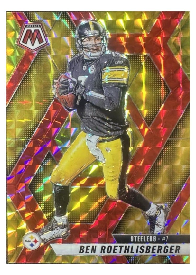 2025 Panini Mosaic Base Set Ben Roethlisberger #9 card