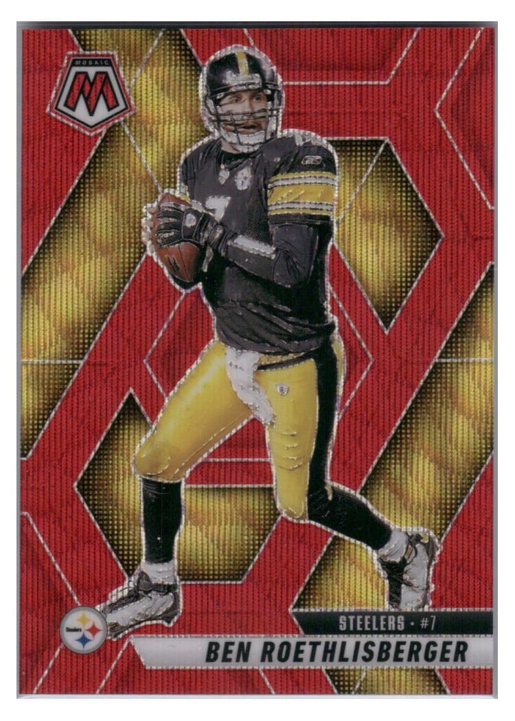 2025 Panini Mosaic Base Set Ben Roethlisberger #9 card