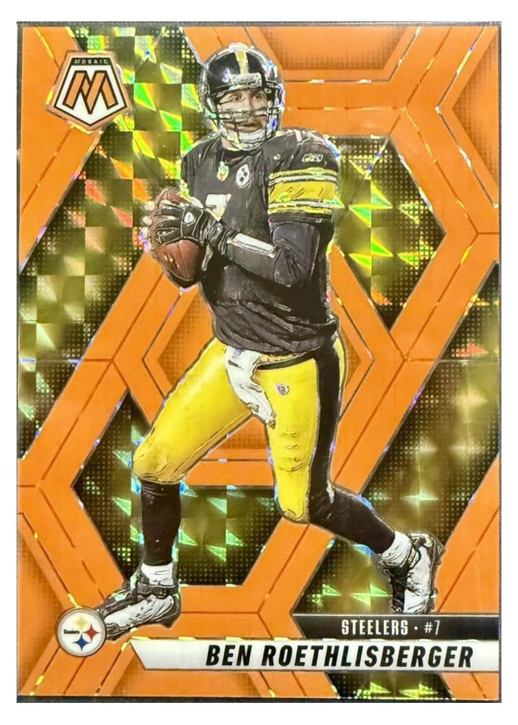 2025 Panini Mosaic Base Set Ben Roethlisberger #9 card