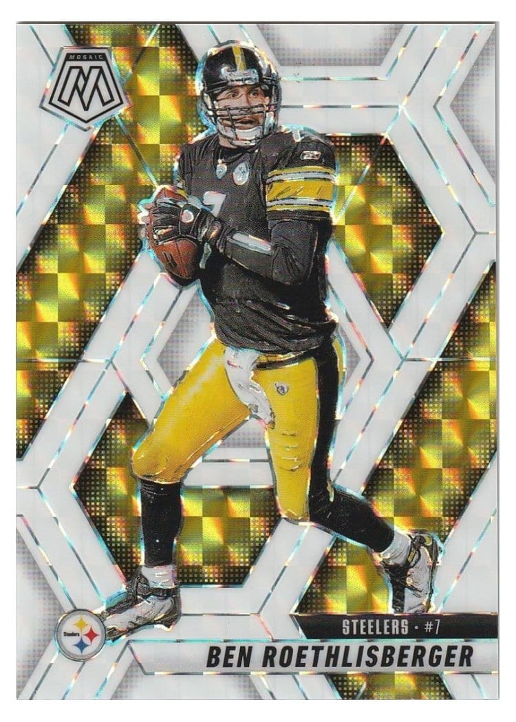 2025 Panini Mosaic Base Set Ben Roethlisberger #9 card