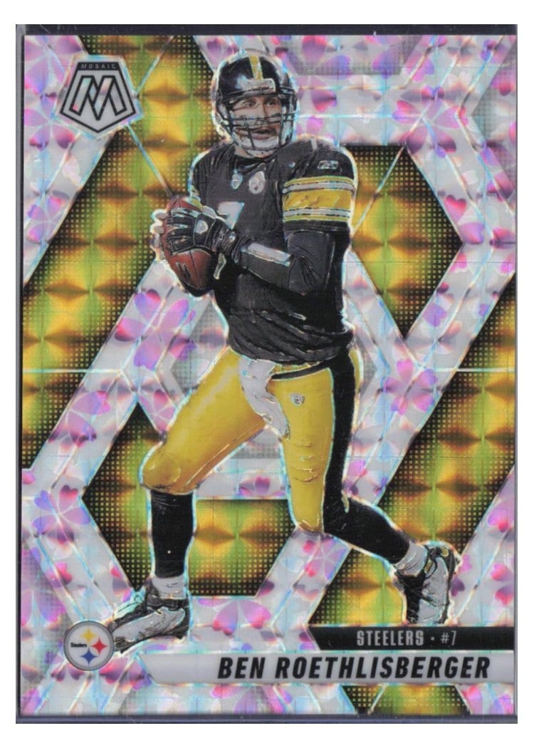 2025 Panini Mosaic Base Set Ben Roethlisberger #9 card