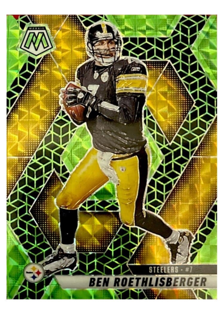 2025 Panini Mosaic Base Set Ben Roethlisberger #9 card