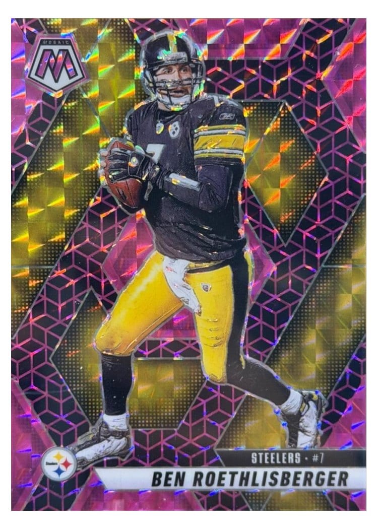 2025 Panini Mosaic Base Set Ben Roethlisberger #9 card