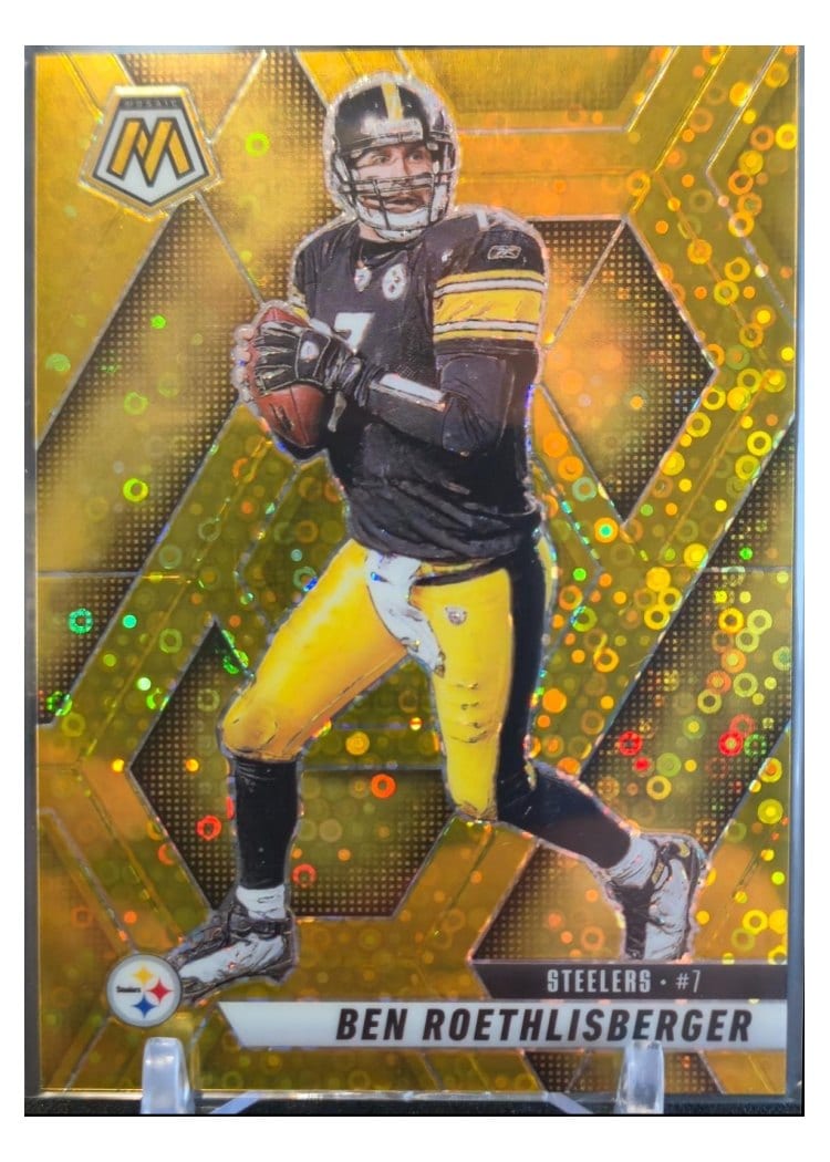 2025 Panini Mosaic Base Set Ben Roethlisberger #9 card