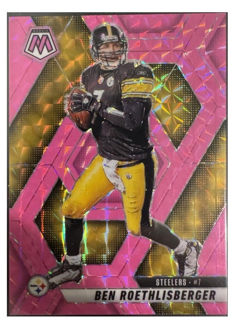 2025 Panini Mosaic Base Set Ben Roethlisberger #9 card