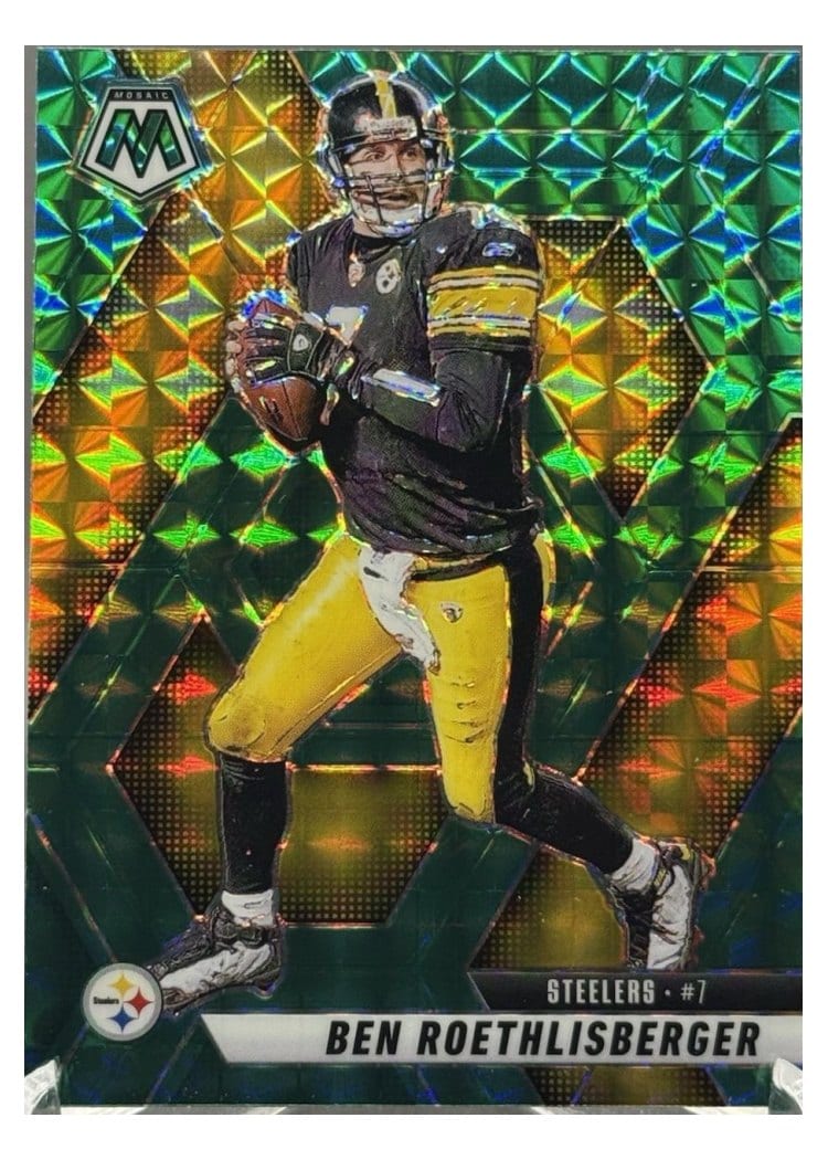 2025 Panini Mosaic Base Set Ben Roethlisberger #9 card