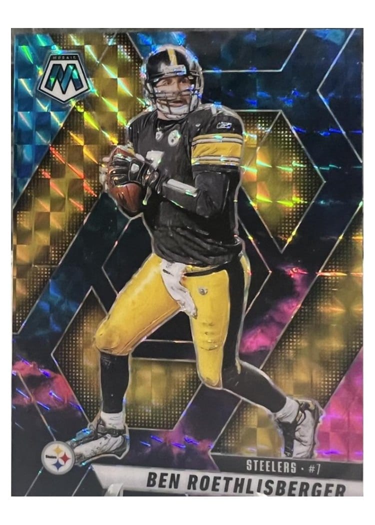 2025 Panini Mosaic Base Set Ben Roethlisberger #9 card