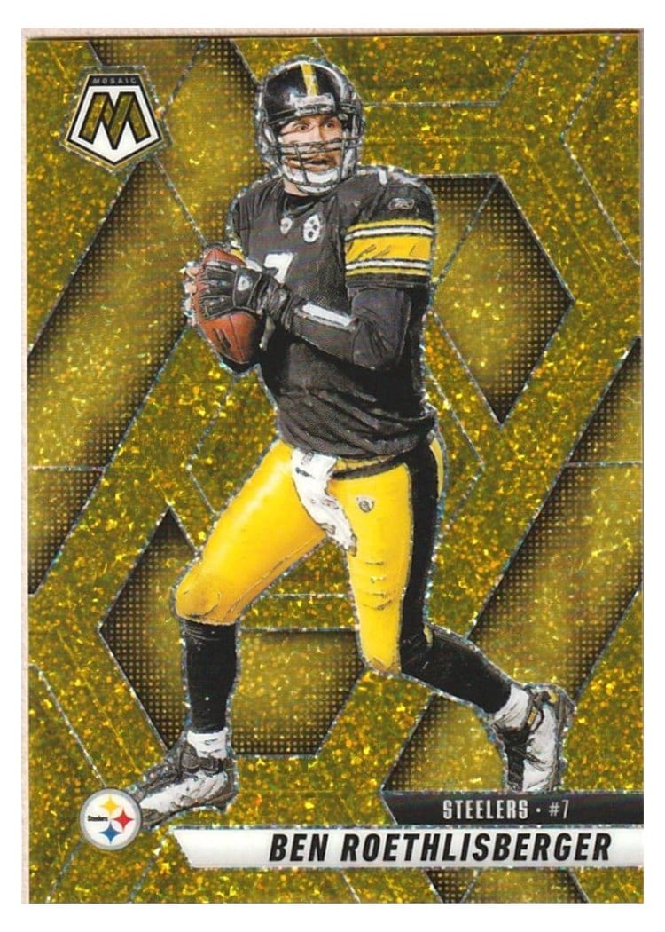 2025 Panini Mosaic Base Set Ben Roethlisberger #9 card