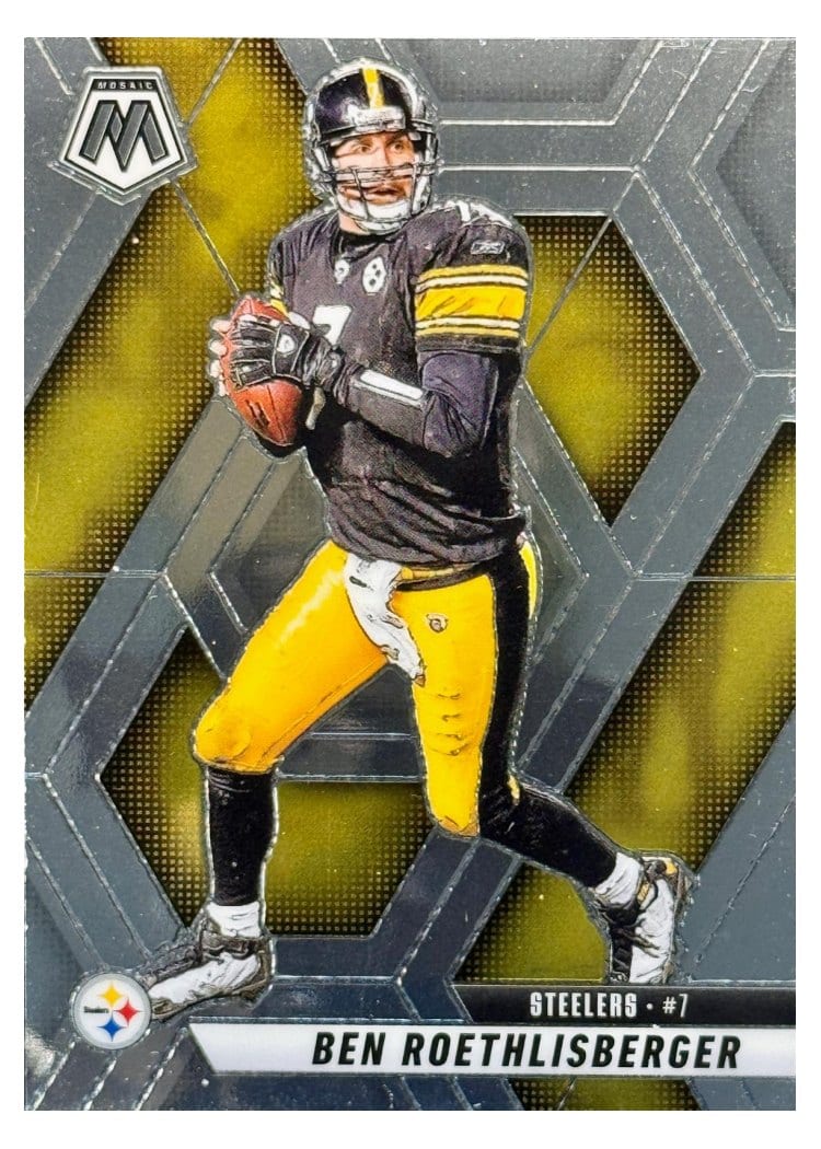 2025 Panini Mosaic Base Set Ben Roethlisberger #9 card