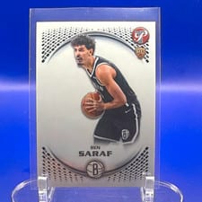 2025-26 Topps Chrome Next Stop Signatures Ben Saraf #NS-BS card
