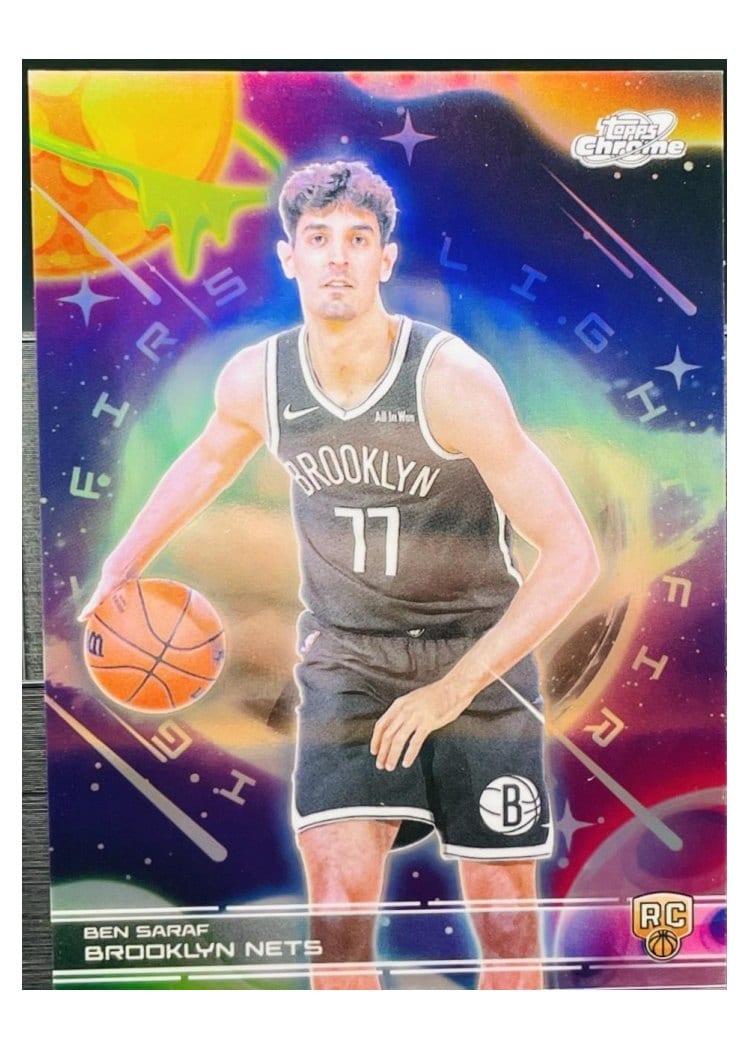 2025-26 Topps Cosmic Chrome First Light Ben Saraf #FL-26 card