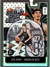 2025-26 Topps Limited Stock Legends Ben Saraf #LST-26 card