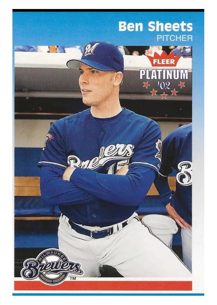 2002 Fleer Platinum Ben Sheets #246 card