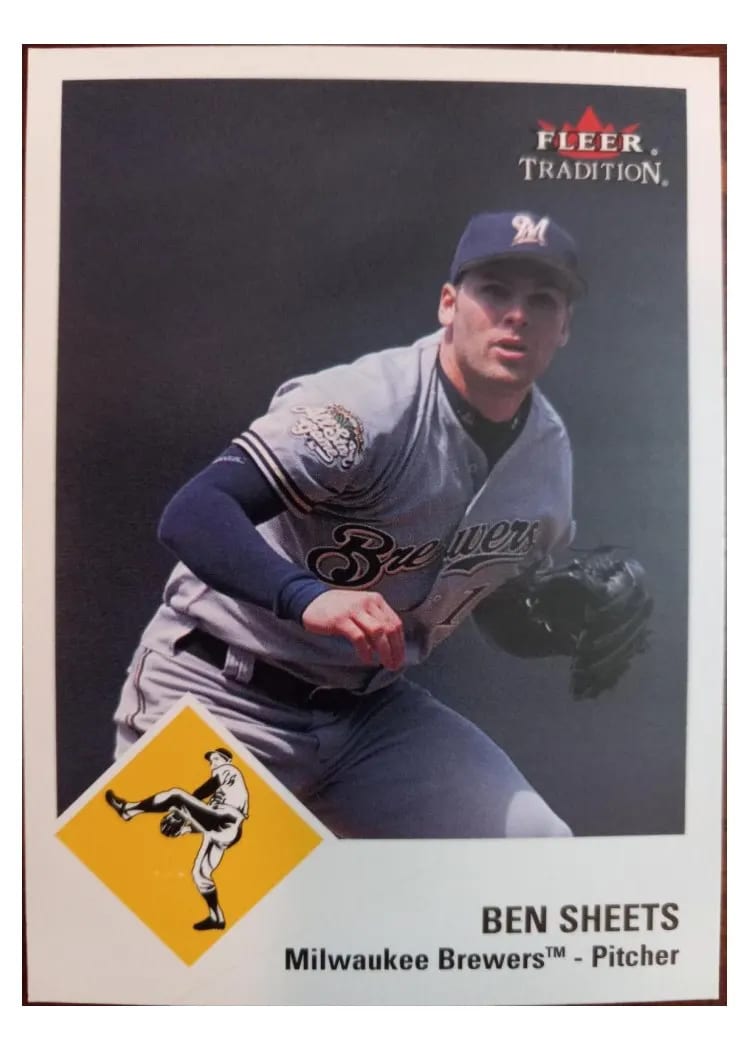 2003 Fleer Tradition Ben Sheets #274 card