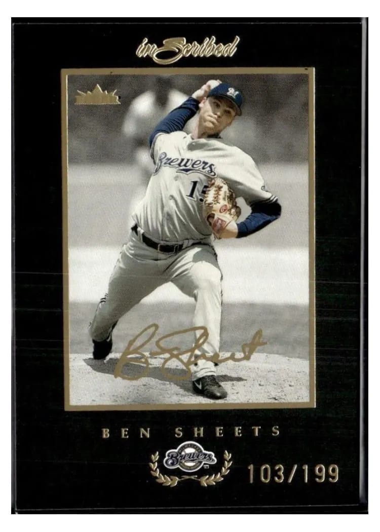 2004 Fleer InScribed Ben Sheets #40 card