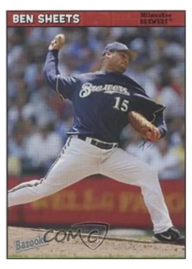 2006 Bazooka Ben Sheets #26 card