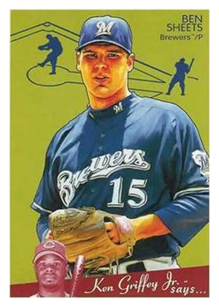 2008 Upper Deck Goudey Ben Sheets #107 card