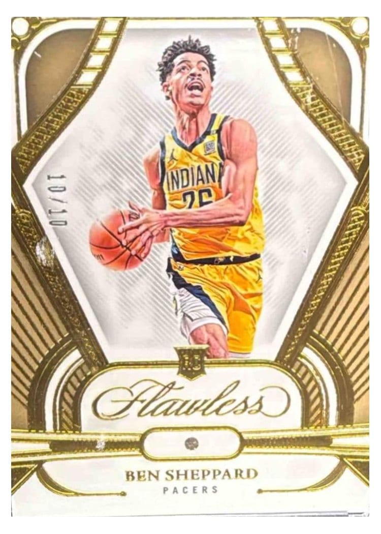 2023-24 Panini Flawless Base Set Ben Sheppard #95 card