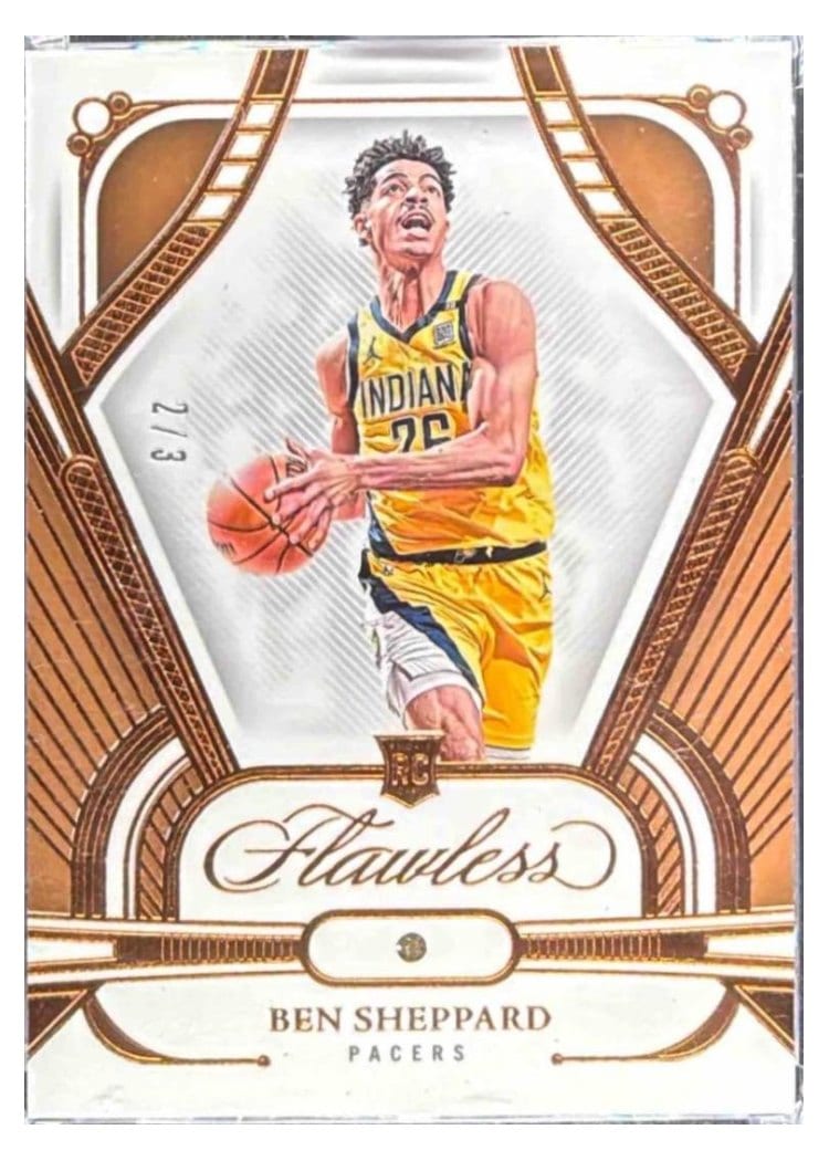 2023-24 Panini Flawless Base Set Ben Sheppard #95 card