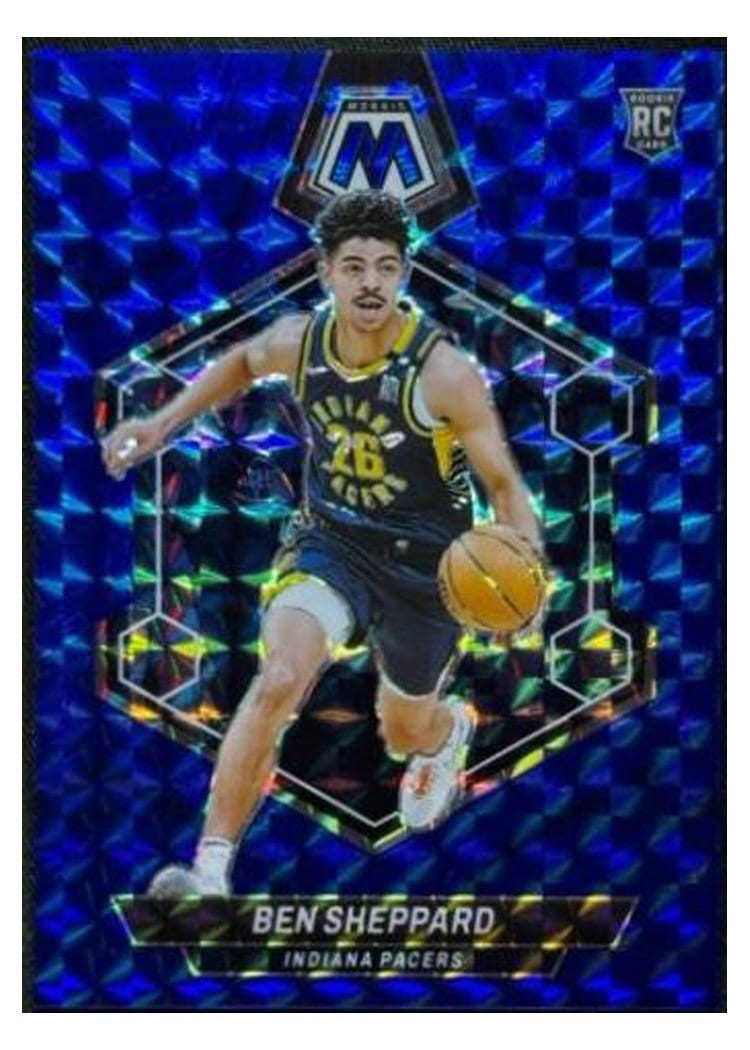 2023-24 Panini Mosaic Base Set Ben Sheppard #244 card