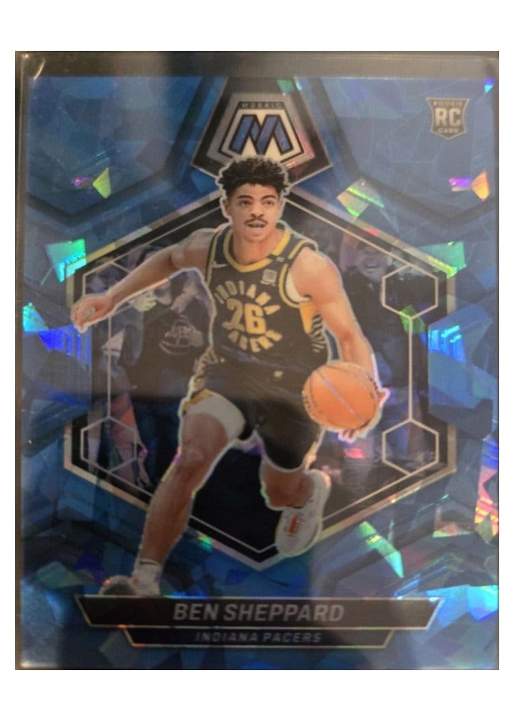 2023-24 Panini Mosaic Base Set Ben Sheppard Ice #244 card