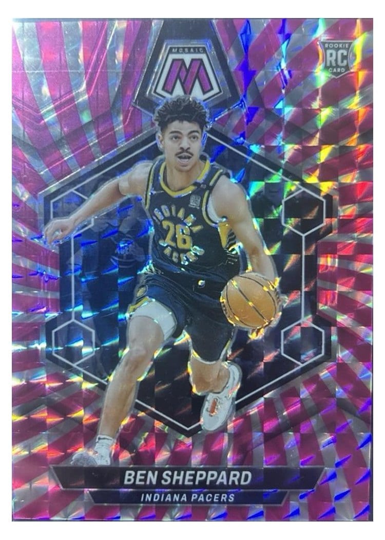 2023-24 Panini Mosaic Base Set Ben Sheppard #244 card