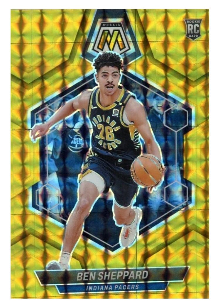 2023-24 Panini Mosaic Base Set Ben Sheppard #244 card