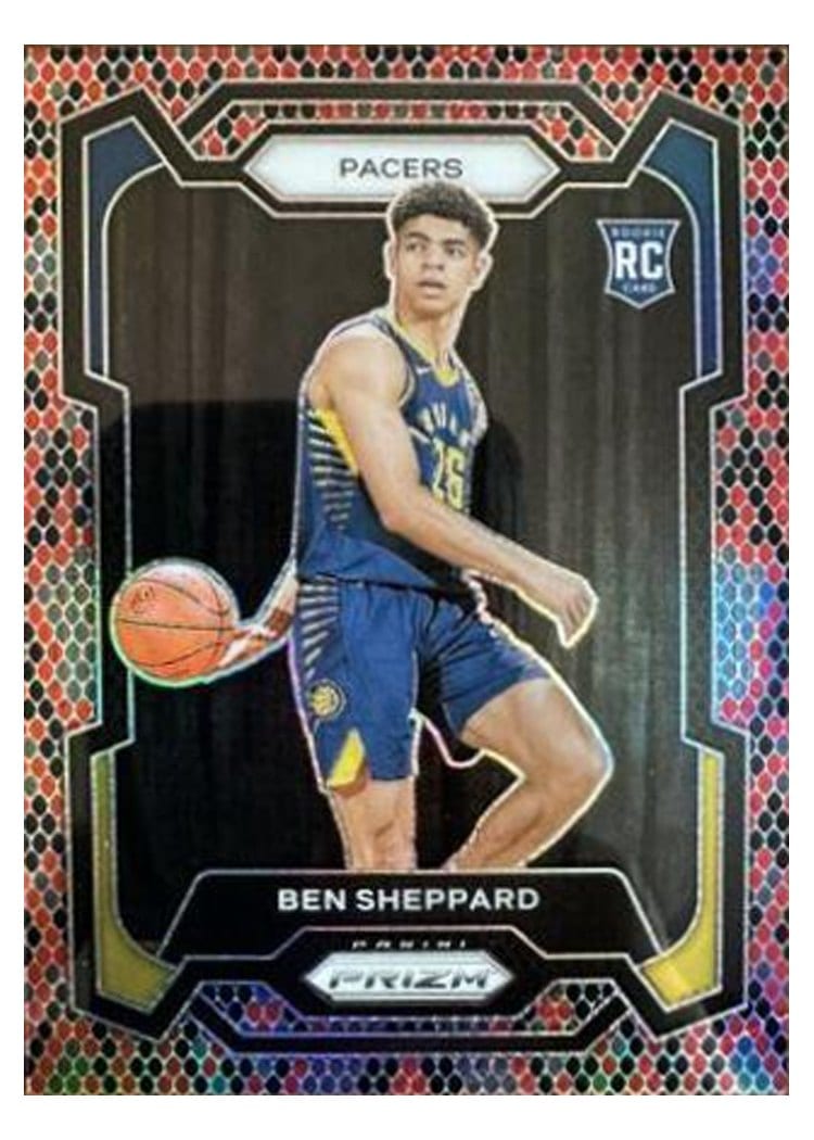 2023-24 Panini Prizm Base Set Ben Sheppard #172 card
