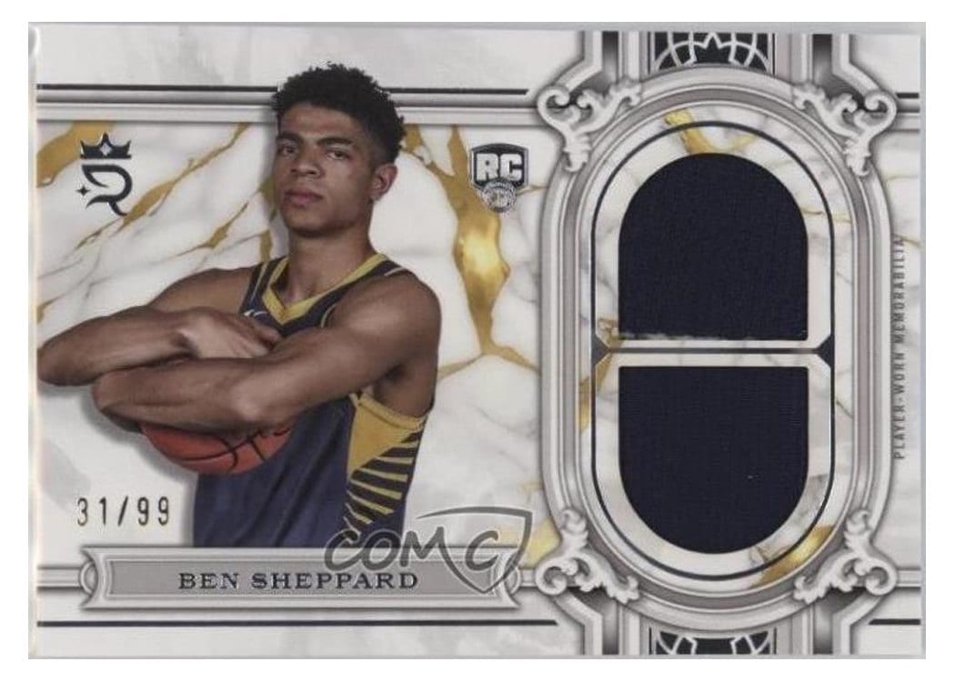 2023-24 Topps Royalty Regalia Relics Ben Sheppard #RR-BS card