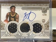 2023-24 Topps Royalty Superior Jersey Signatures Ben Sheppard #SJS-BS card