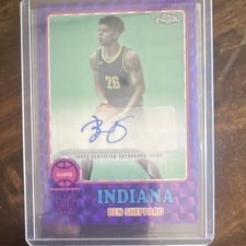 2024-25 Topps Chrome 1973 Topps Autographs Ben Sheppard #73TA-BS card