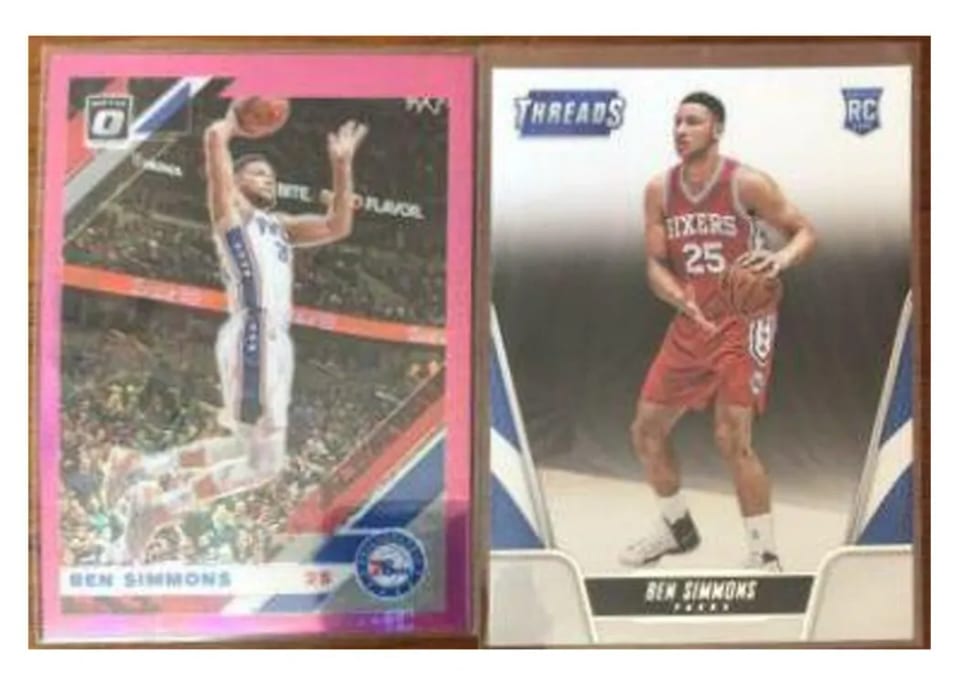 2016 Panini Threads Ben Simmons #156 card