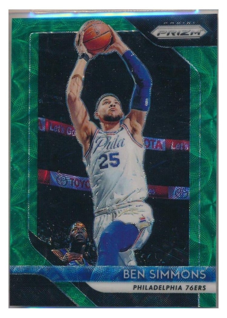 2018-19 Panini Prizm Base Set Ben Simmons #219 card
