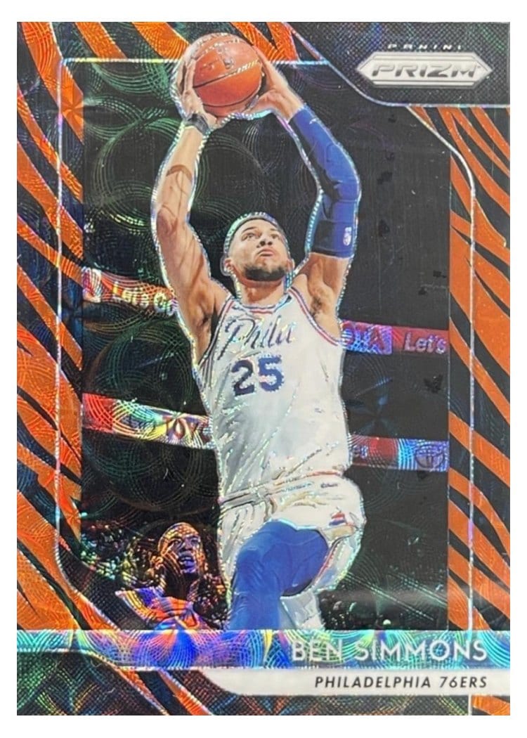 2018-19 Panini Prizm Base Set Ben Simmons #219 card