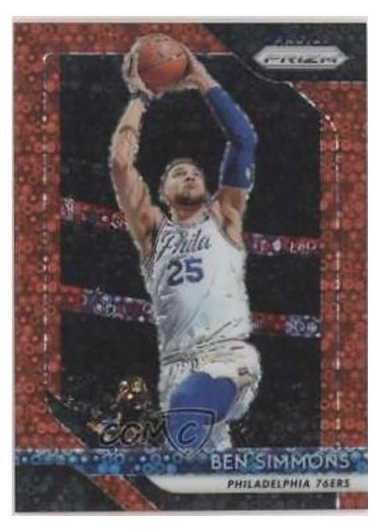 2018-19 Panini Prizm Base Set Ben Simmons #219 card