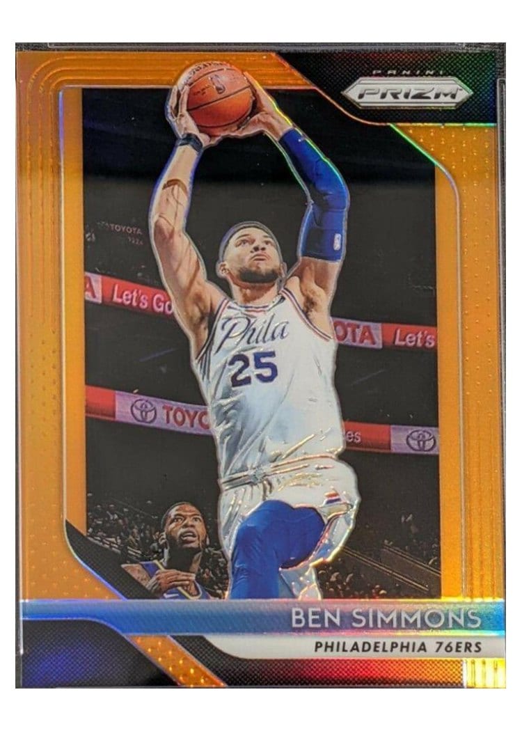 2018-19 Panini Prizm Base Set Ben Simmons #219 card