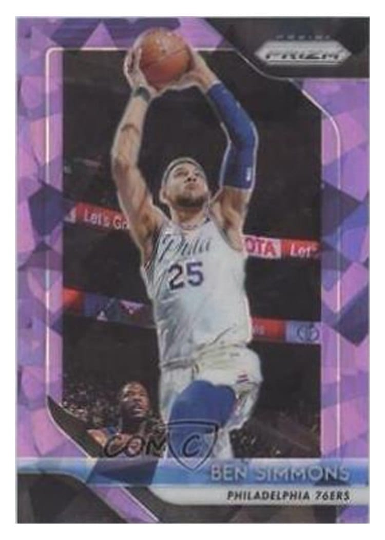 2018-19 Panini Prizm Base Set Ben Simmons #219 card