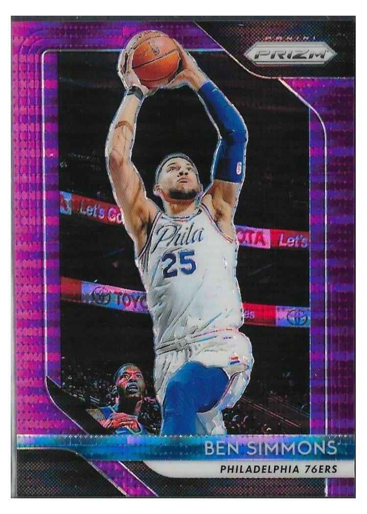 2018-19 Panini Prizm Base Set Ben Simmons #219 card