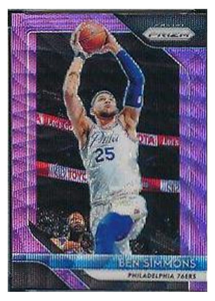 2018-19 Panini Prizm Base Set Ben Simmons #219 card