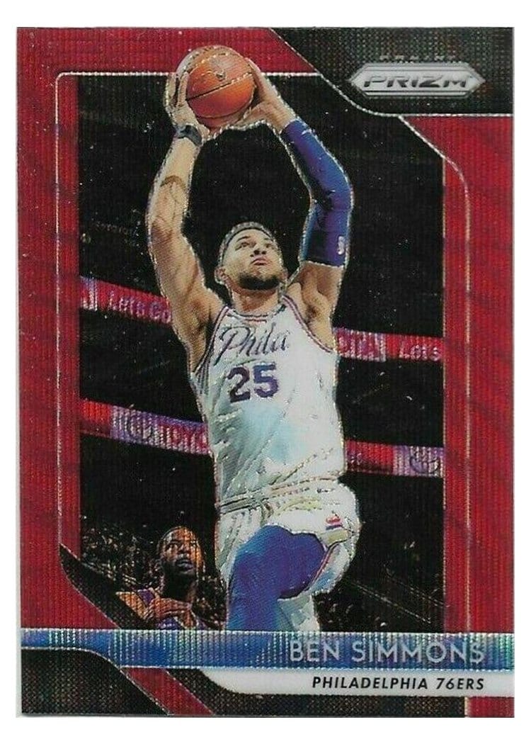 2018-19 Panini Prizm Base Set Ben Simmons #219 card