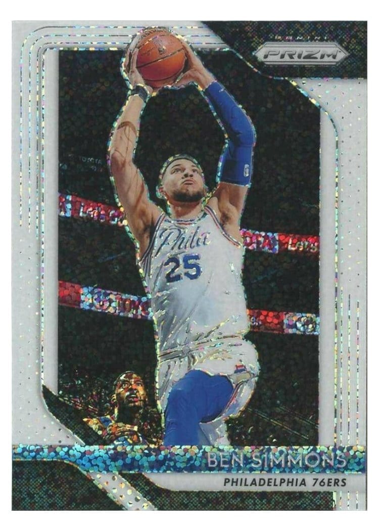 2018-19 Panini Prizm Base Set Ben Simmons #219 card