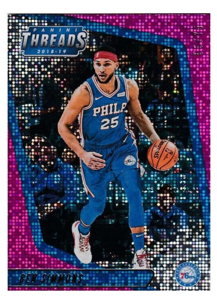 2018 Panini Threads Ben Simmons #2 card