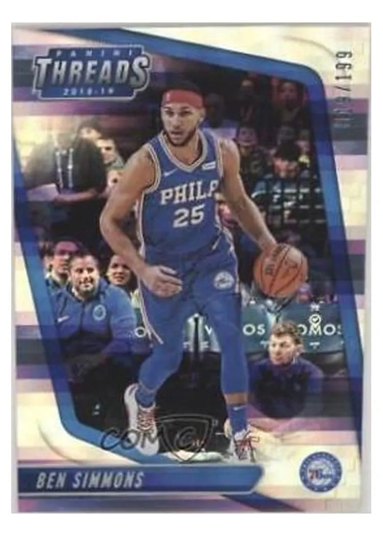2018 Panini Threads Ben Simmons #2 card